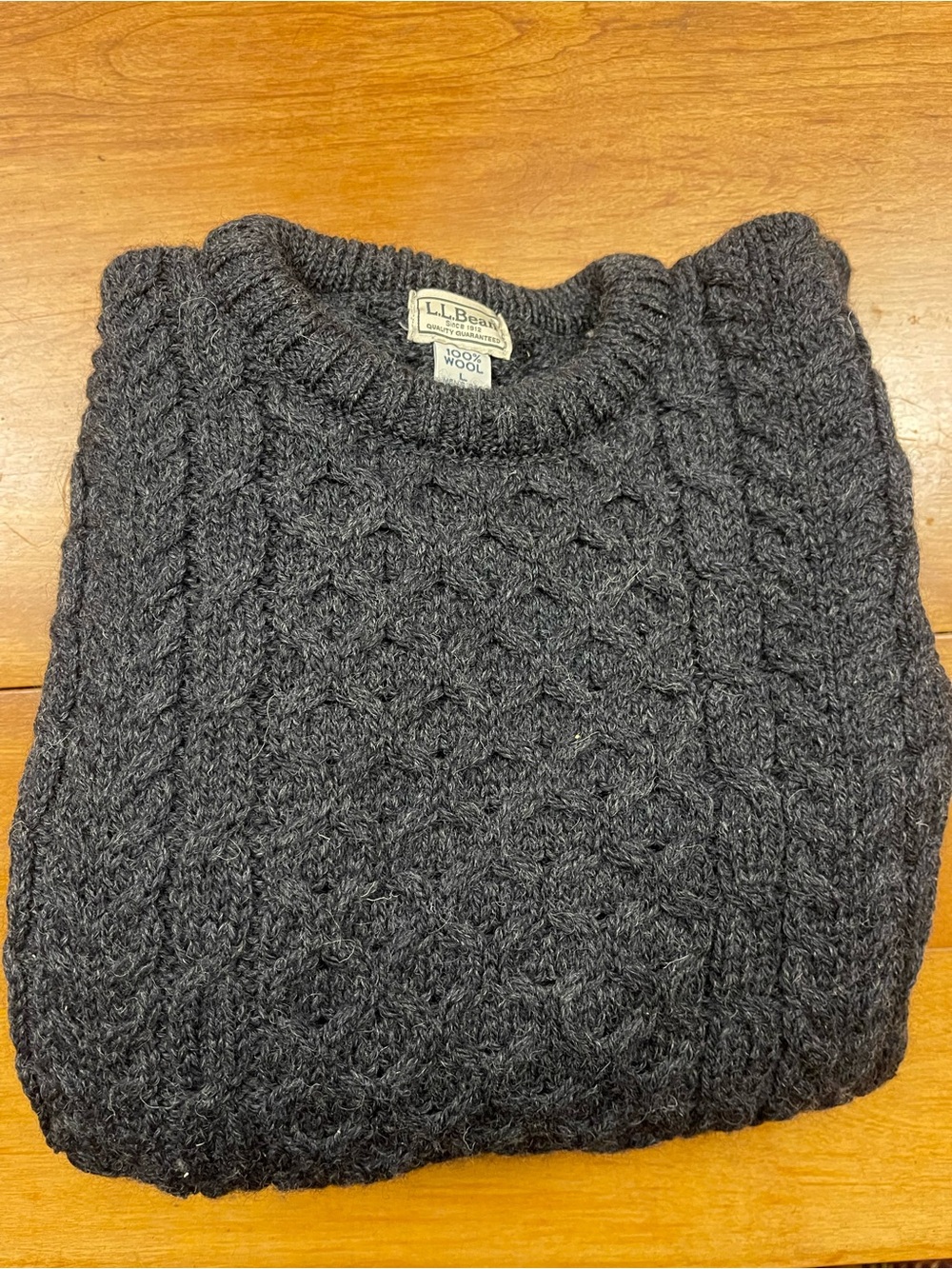 Vintage L.L. Bean wool sweater
